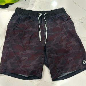 Mens Kore shorts Black Watercolor Camo Medium